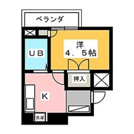 五井駅 徒歩2分 4階の物件間取画像